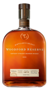 Woodford Reserve Kentucky Straight Bourbon Whiskey Bottle