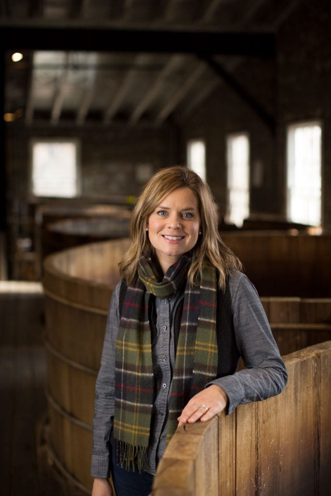 Elizabeth McCall, Master Distiller for Woodford Reserve.