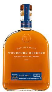 Woodford Reserve Kentucky Straight Malt Whiskey Bottle.