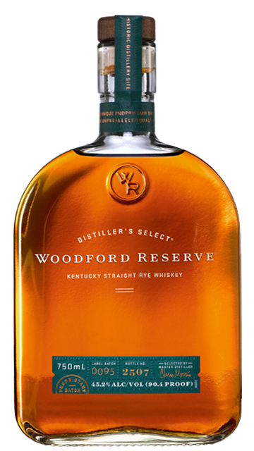 Woodford Reserve Kentucky Straight Rye Whiskey Bottle