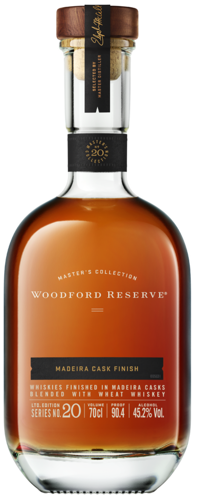 Woodford Reserve's 2024 Master's Collection: Madeira Cask Finish bottle