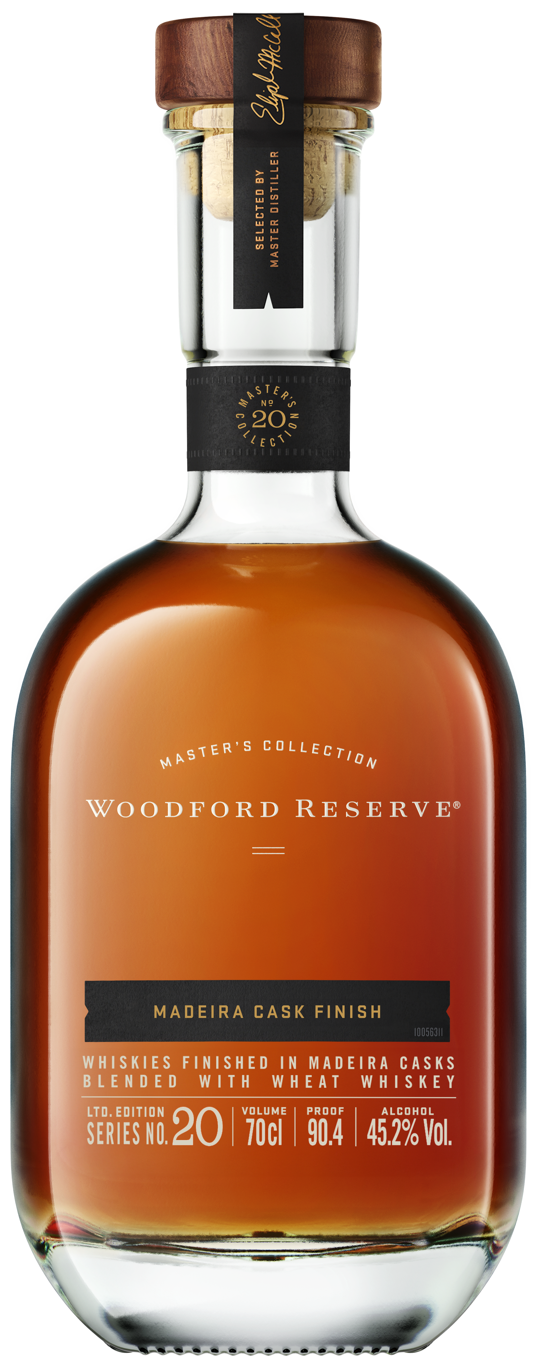 Woodford Reserve's 2024 Master's Collection: Madeira Cask Finish bottle