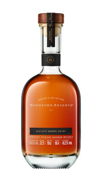 Woodford Reserve Master's Collection Historic Barrel Entry Series Number 18 Bottle