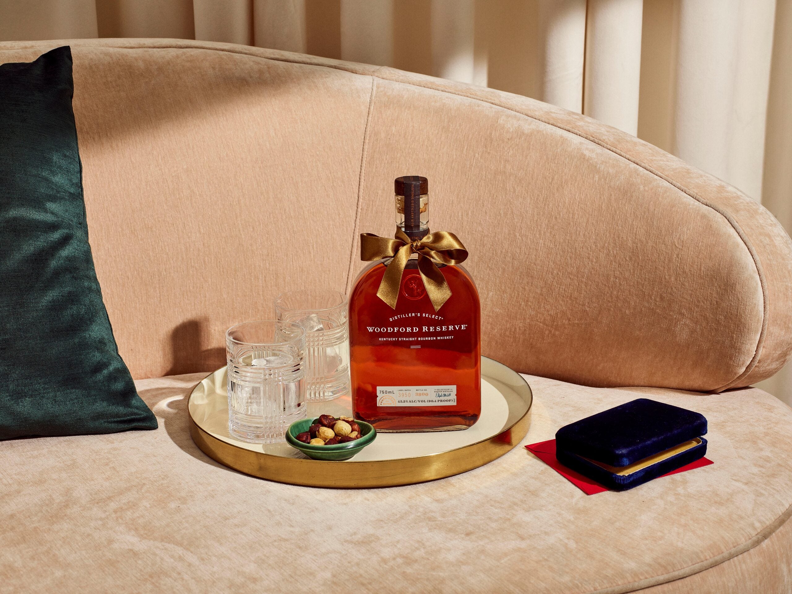 Woodford Reserve Bottle with Bow
